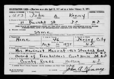 Thumbnail for John A > Kenny, John A (1895)