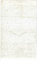 Thumbnail for Archibald Euwer Letter to brother John Euwer Civil War 23 Sep 1863 Page 1.jpg