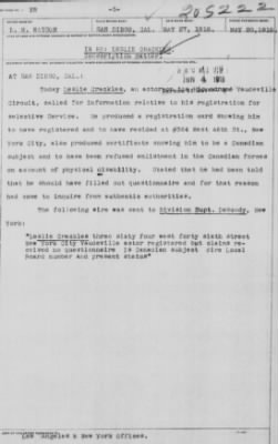Old German Files, 1909-21 > Leslie Crackles (#205222)