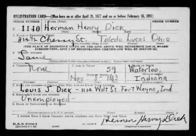 Thumbnail for Herman Henry > Dick, Herman Henry (1883)