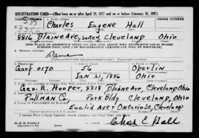 Thumbnail for Charles Eugene > Hall, Charles Eugene (1886)