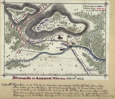 Fauquier County > Skirmish at Auburn, Virginia, Octr. 14th 1863.