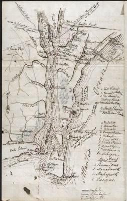 Thumbnail for Fort Fisher > [Map of attack on Fort Fisher, Wilmington, N.C.]