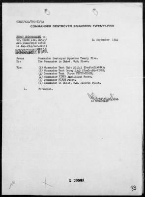 Thumbnail for USS TERRY > Report of Operations, 7/21/44 to 8/10/44 - Invasion and Occupation of Guam Island, Marianas