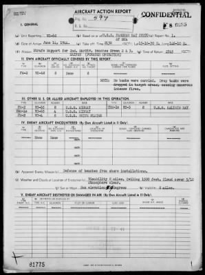 Thumbnail for VC-68 > ACA Reports #1 to #4 - Air Operations in the Marianas, 6/14-15/44