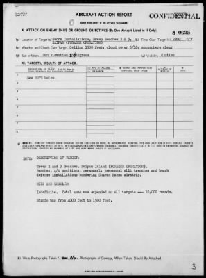 Thumbnail for VC-68 > ACA Reports #1 to #4 - Air Operations in the Marianas, 6/14-15/44