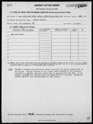 VC-68 > ACA Reports #1 to #4 - Air Operations in the Marianas, 6/14-15/44