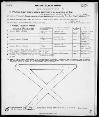 Thumbnail for COMCARAIRGR 6 > ACA Reports, 1/29/44 to 2/1/44, Marshall Islands