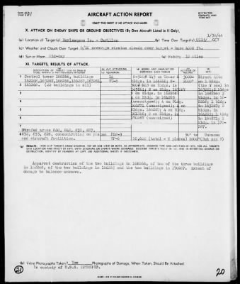 Thumbnail for COMCARAIRGR 6 > ACA Reports, 1/29/44 to 2/1/44, Marshall Islands