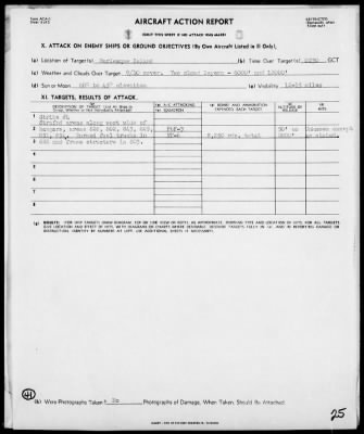 Thumbnail for COMCARAIRGR 6 > ACA Reports, 1/29/44 to 2/1/44, Marshall Islands