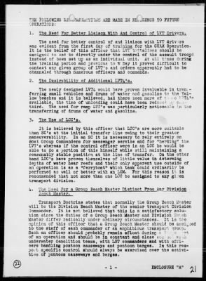 COMTRANSDIV 6 > Rep of Operations, period 7/17-25/44 - Landings on Guam Island, Marianas