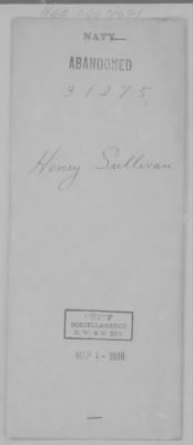 Thumbnail for Henry > Sullivan, Henry (31275)