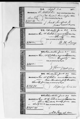 Thumbnail for NA - Complements, rolls, lists of persons serving in or with vessels or stations > C.S.S. Alabama-C.S.S. Neuse