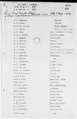 Thumbnail for NA - Complements, rolls, lists of persons serving in or with vessels or stations > C.S.S. Alabama-C.S.S. Neuse