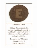 Thumbnail for Bill JACOBS' U.S. Army uniform patch