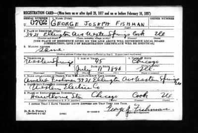 Thumbnail for George Joseph > Fishman, George Joseph (1896)