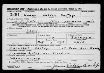 James Calvin > Eastep, James Calvin (1883)