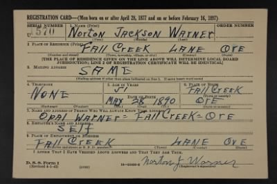 Norton Jackson > Warner, Norton Jackson (1890)