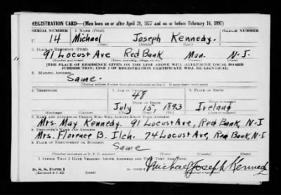 Thumbnail for Michael Joseph > Kennedy, Michael Joseph (1893)