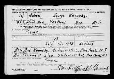 Thumbnail for Michael Joseph > Kennedy, Michael Joseph (1893)