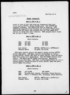 USS TULAGI > War Diary, 6/1/44 to 7/31/44