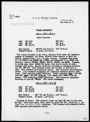 USS TULAGI > War Diary, 6/1/44 to 7/31/44