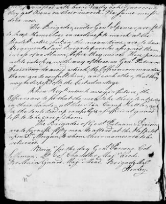 Thumbnail for Orderly Books > 15 - Orderly Books. Aug 31, 1776-Oct 4, 1776