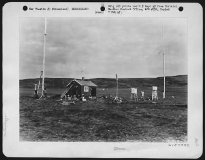 Thumbnail for General > Shelter And Radio Station At Thule, Greenland.