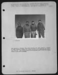 Thumbnail for Sergeant Henrich Doleman, Colonel Bernt Balchen, Ac, Captain Harold L. Strong, Ac And Sergeant Joseph D. Healey Just Before Leaving Motor Sled Camp For Beachhead Station. - Page 2