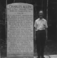 Thumbnail for Joseph Earle Bolt with Charles Allen Monument