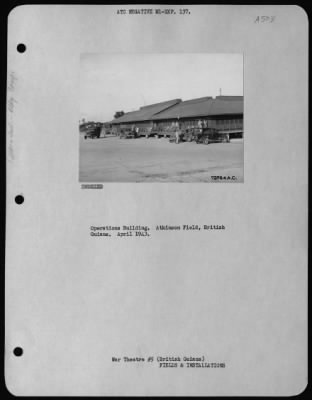 Thumbnail for General > Operations Building.  Atkinson Field, British Guiana.  April 1943.