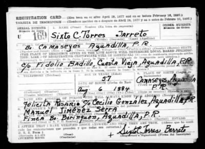 Sixto C > Torres Barreto, Sixto C (1884)