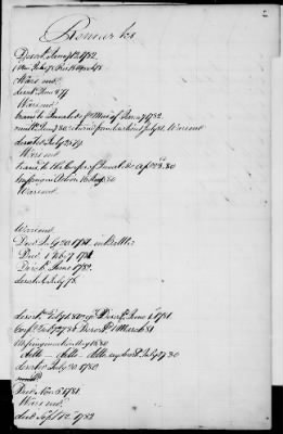 Thumbnail for Officers and Enlisted Men > 2 - List of Delaware Troops. 1776-1783