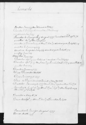 Thumbnail for Officers and Enlisted Men > 8 - List of Rhode Island Troops. 1776-1783