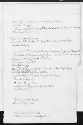 Thumbnail for Officers and Enlisted Men > 8 - List of Rhode Island Troops. 1776-1783