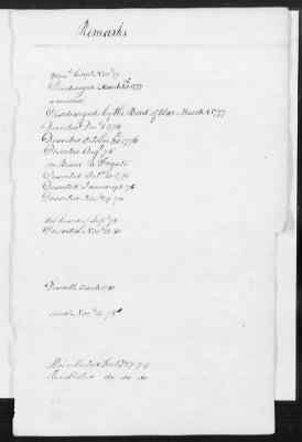 Thumbnail for Officers and Enlisted Men > 8 - List of Rhode Island Troops. 1776-1783