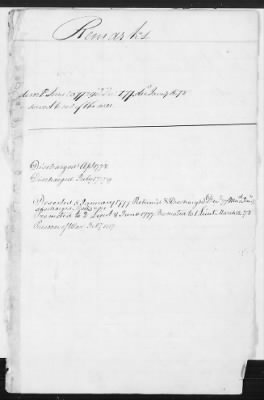 Thumbnail for Officers and Enlisted Men > 8 - List of Rhode Island Troops. 1776-1783