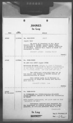 2 - Miscellaneous File > 408 - Cables - In Log, ETOUSA (Gen Lee), Feb 11-20, 1945