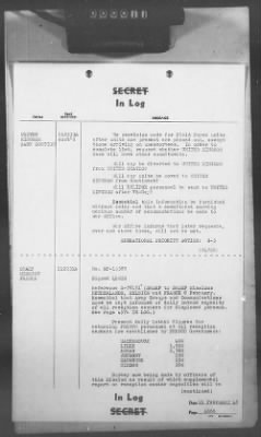 2 - Miscellaneous File > 408 - Cables - In Log, ETOUSA (Gen Lee), Feb 11-20, 1945