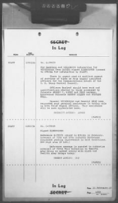 2 - Miscellaneous File > 408 - Cables - In Log, ETOUSA (Gen Lee), Feb 11-20, 1945