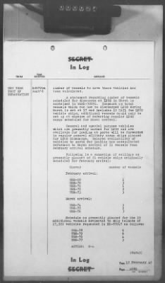 Thumbnail for 2 - Miscellaneous File > 408 - Cables - In Log, ETOUSA (Gen Lee), Feb 11-20, 1945