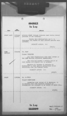 Thumbnail for 2 - Miscellaneous File > 408 - Cables - In Log, ETOUSA (Gen Lee), Feb 11-20, 1945