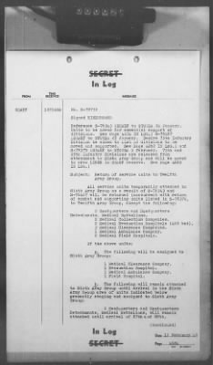 2 - Miscellaneous File > 408 - Cables - In Log, ETOUSA (Gen Lee), Feb 11-20, 1945