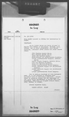 2 - Miscellaneous File > 408 - Cables - In Log, ETOUSA (Gen Lee), Feb 11-20, 1945