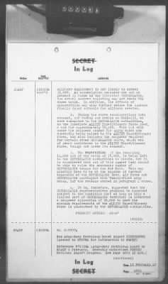 2 - Miscellaneous File > 408 - Cables - In Log, ETOUSA (Gen Lee), Feb 11-20, 1945