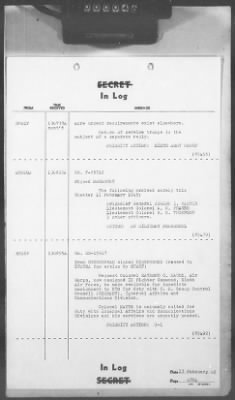 2 - Miscellaneous File > 408 - Cables - In Log, ETOUSA (Gen Lee), Feb 11-20, 1945