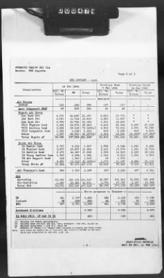 2 - Miscellaneous File > 425 - Statistical Summary, SOS, ETO and Progress Report, SGS, ETO, February 1944