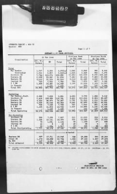 2 - Miscellaneous File > 425 - Statistical Summary, SOS, ETO and Progress Report, SGS, ETO, February 1944