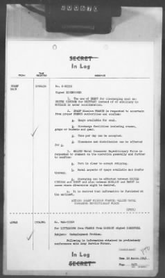 Thumbnail for 2 - Miscellaneous File > 411 - Cables - In Log, ETOUSA (Gen Lee), Mar 12-24, 1945