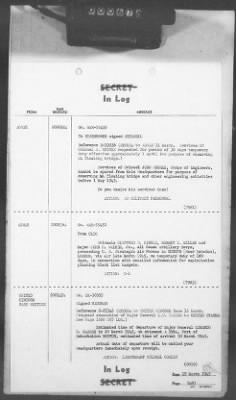 Thumbnail for 2 - Miscellaneous File > 411 - Cables - In Log, ETOUSA (Gen Lee), Mar 12-24, 1945